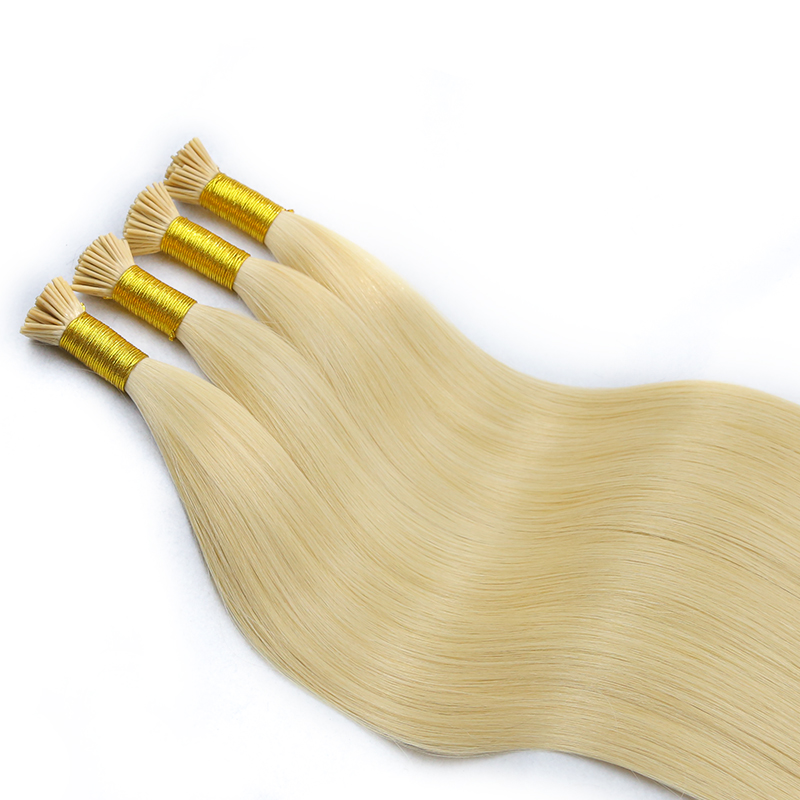 Wholesale 12A Top selling I Tip Human Hair Extensions Peruvian Hair Extension I Tips